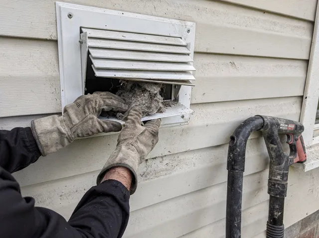 Dryer Exhaust Vent Cleaning in Fairhaven