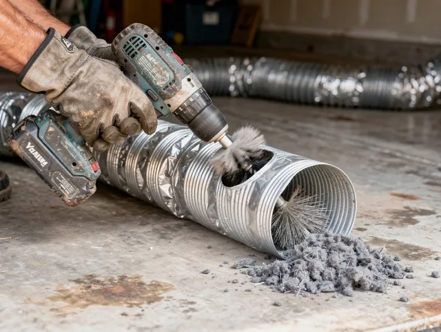 Professional duct cleaning by Fairhaven Dryer Vent Cleaning in Fairhaven