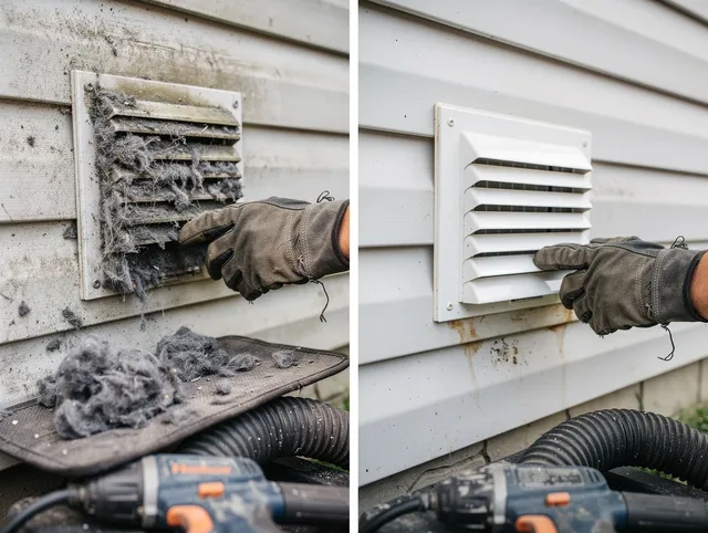 Residential dryer vent cleaning by Fairhaven Dryer Vent Cleaning in Fairhaven